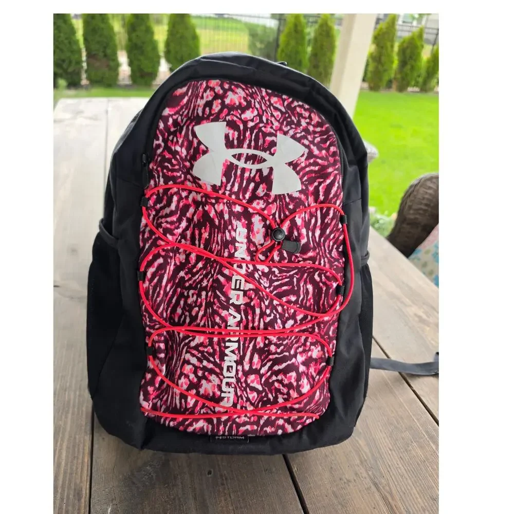 UNDER ARMOUR Hustle Sport Backpack in Raspberry Pink